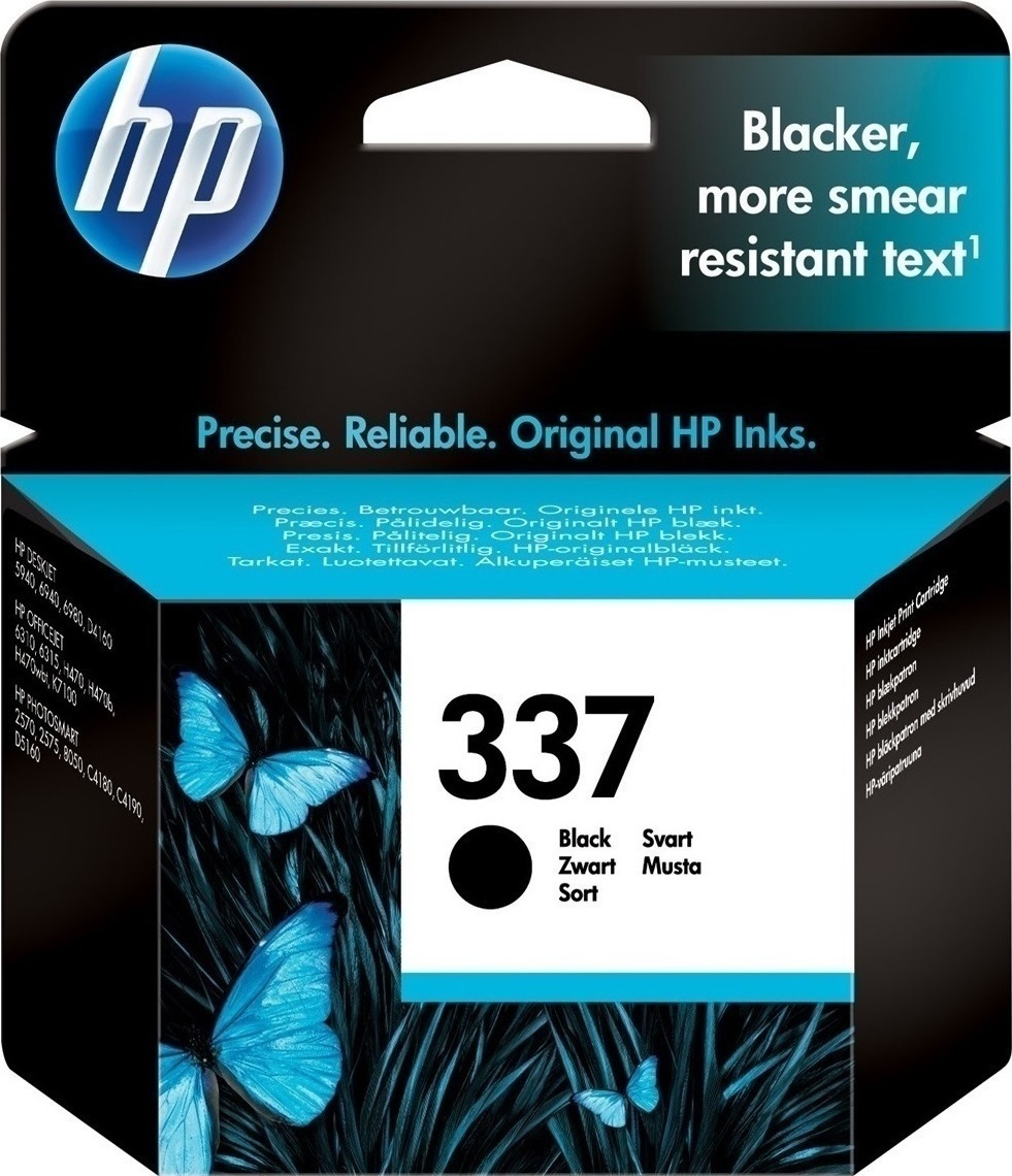 HP 337 Γνήσιο Μελάνι Εκτυπωτή InkJet Μαύρο (C9364EE)