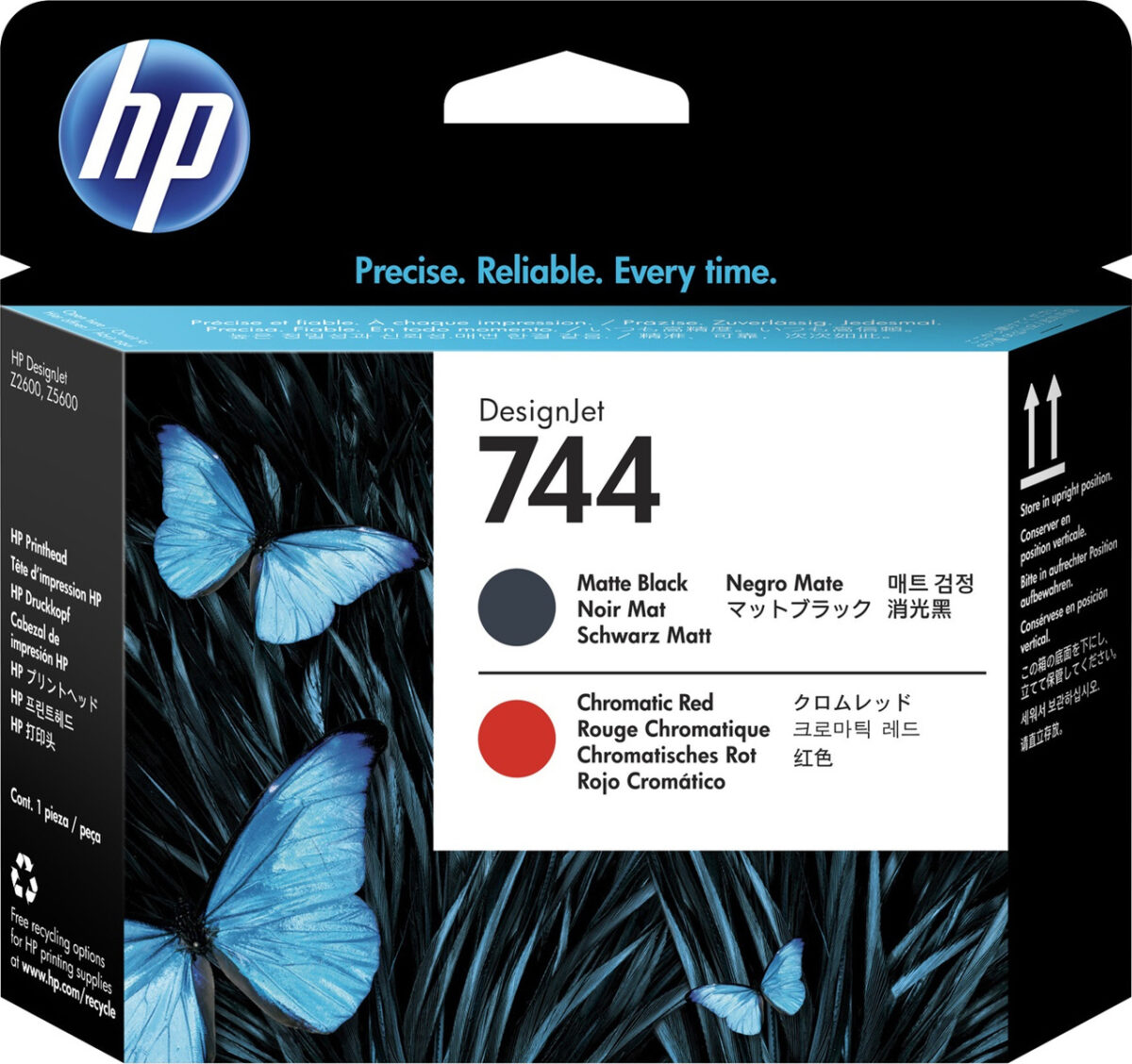 HP 744 Γνήσιο Μελάνι Εκτυπωτή InkJet - Image 1