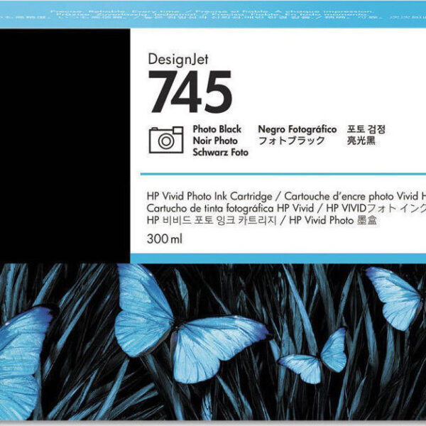 HP 745 Yellow 300ml Γνήσιο Μελάνι Εκτυπωτή InkJet