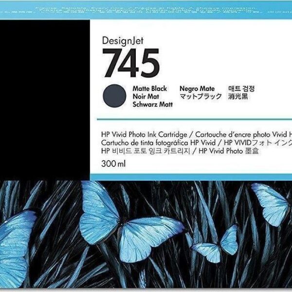 HP 745 Yellow 300ml Γνήσιο Μελάνι Εκτυπωτή InkJet