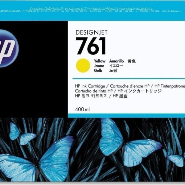 HP 761 Cyan 400ml Γνήσιο Μελάνι Εκτυπωτή InkJet