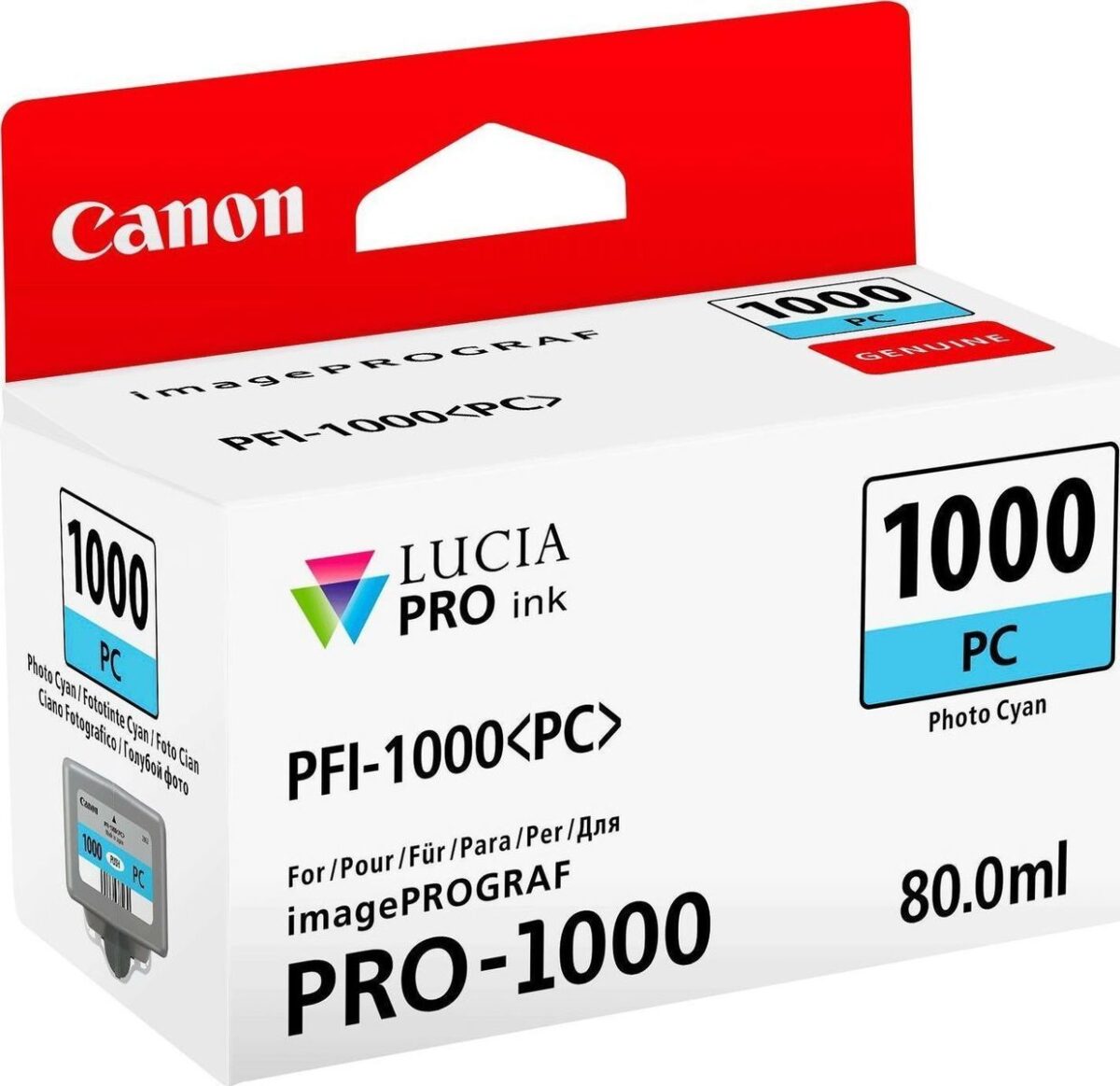 Canon PFI-1000 Γνήσιο Μελάνι Εκτυπωτή InkJet - Image 2
