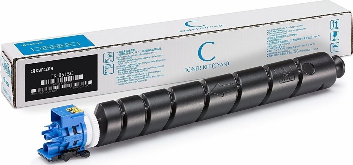 Kyocera TK-8515C Γνήσιο Toner Laser Εκτυπωτή Κυανό 20000 Σελίδων (1T02NDCNL0) - Image 1