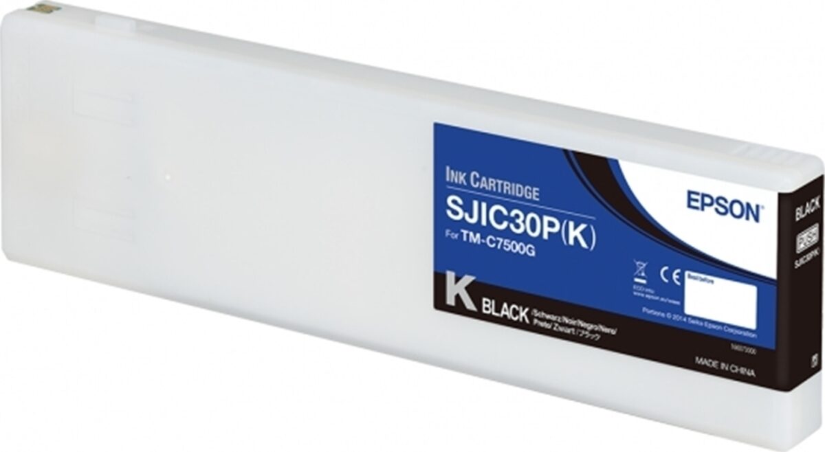 Epson SJIC30P Γνήσιο Μελάνι Εκτυπωτή InkJet Μαύρο (C33S020639) - Image 1