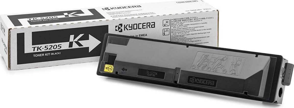 Kyocera TK-5205K Γνήσιο Toner Laser Εκτυπωτή Μαύρο 18000 Σελίδων (1T02R50NL0) - Image 1