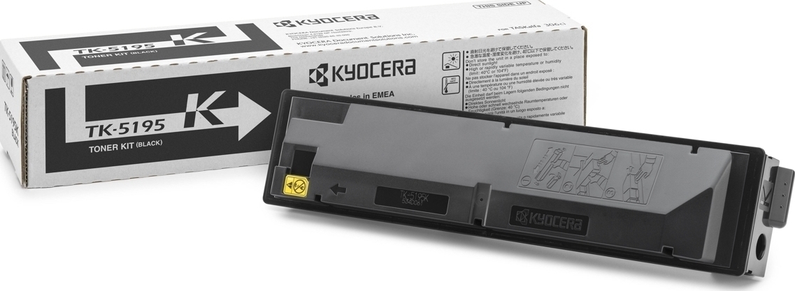 Kyocera TK-5195K Γνήσιο Toner Laser Εκτυπωτή Μαύρο 15000 Σελίδων (1T02R40NL0)