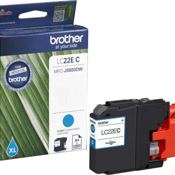 Brother LC22E Γνήσιο Μελάνι Εκτυπωτή InkJet