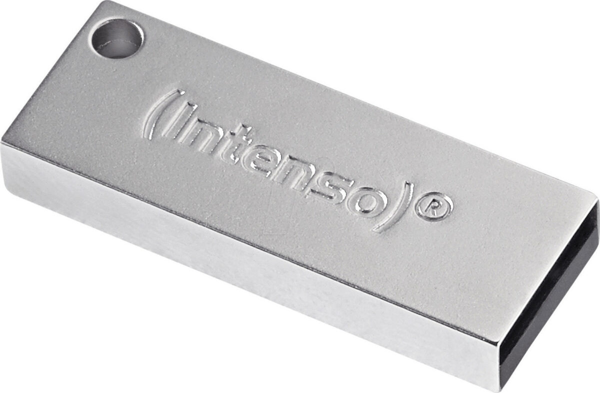 Intenso Premium Line 32GB USB 3.0 Ασημί - Image 1