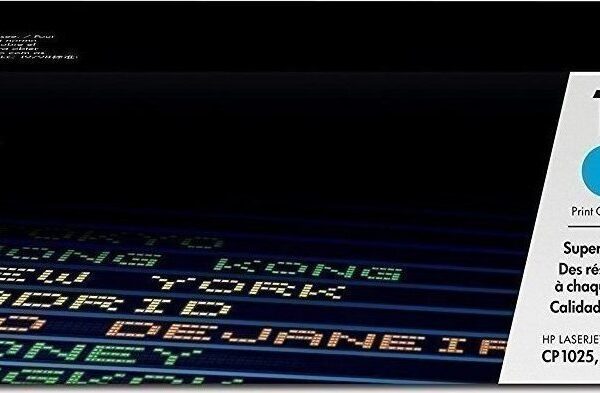 HP 126A Γνήσιο Toner Laser Εκτυπωτή Κυανό 1000 Σελίδων (CE311A)