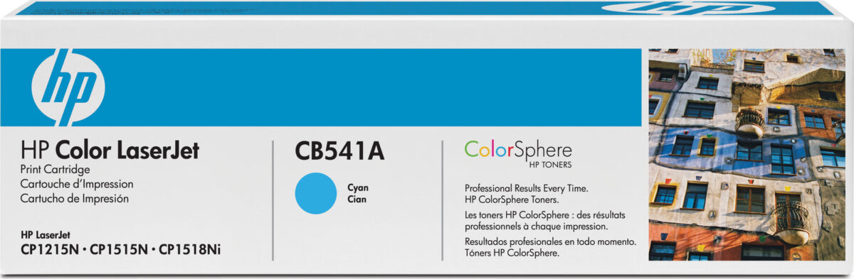 HP 125A Γνήσιο Toner Laser Εκτυπωτή Κυανό 1400 Σελίδων (CB541A) - Image 2