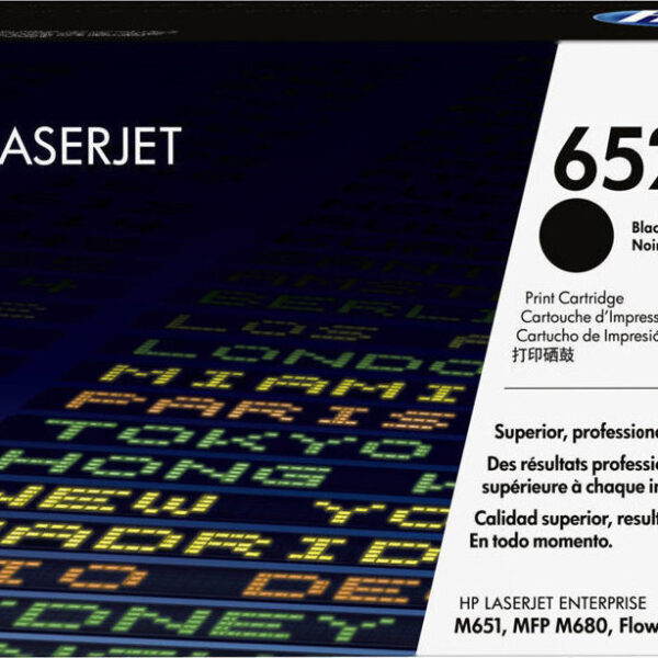 HP 652A Γνήσιο Toner Laser Εκτυπωτή Μαύρο 11500 Σελίδων (CF320A)