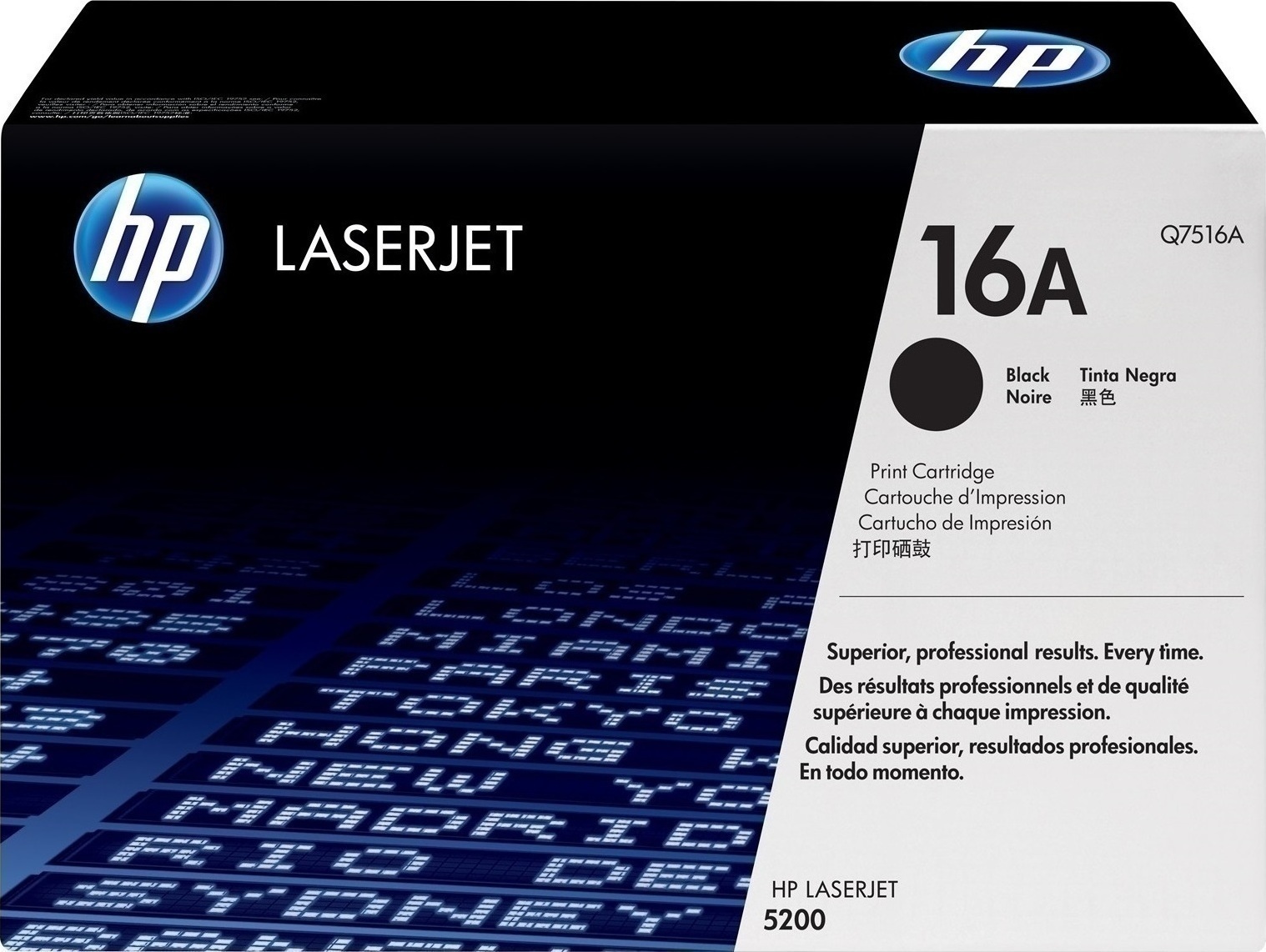 HP 16A Γνήσιο Toner Laser Εκτυπωτή Μαύρο 12000 Σελίδων (Q7516A)