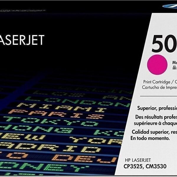 HP 504A Γνήσιο Toner Laser Εκτυπωτή Ματζέντα 7000 Σελίδων (CE253A)