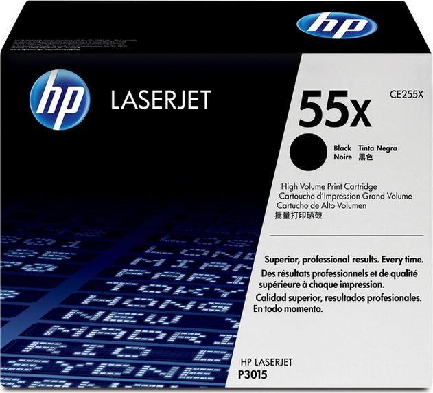 HP 55X Γνήσιο Toner Laser Εκτυπωτή Μαύρο High Yield 12500 Σελίδων (CE255X)