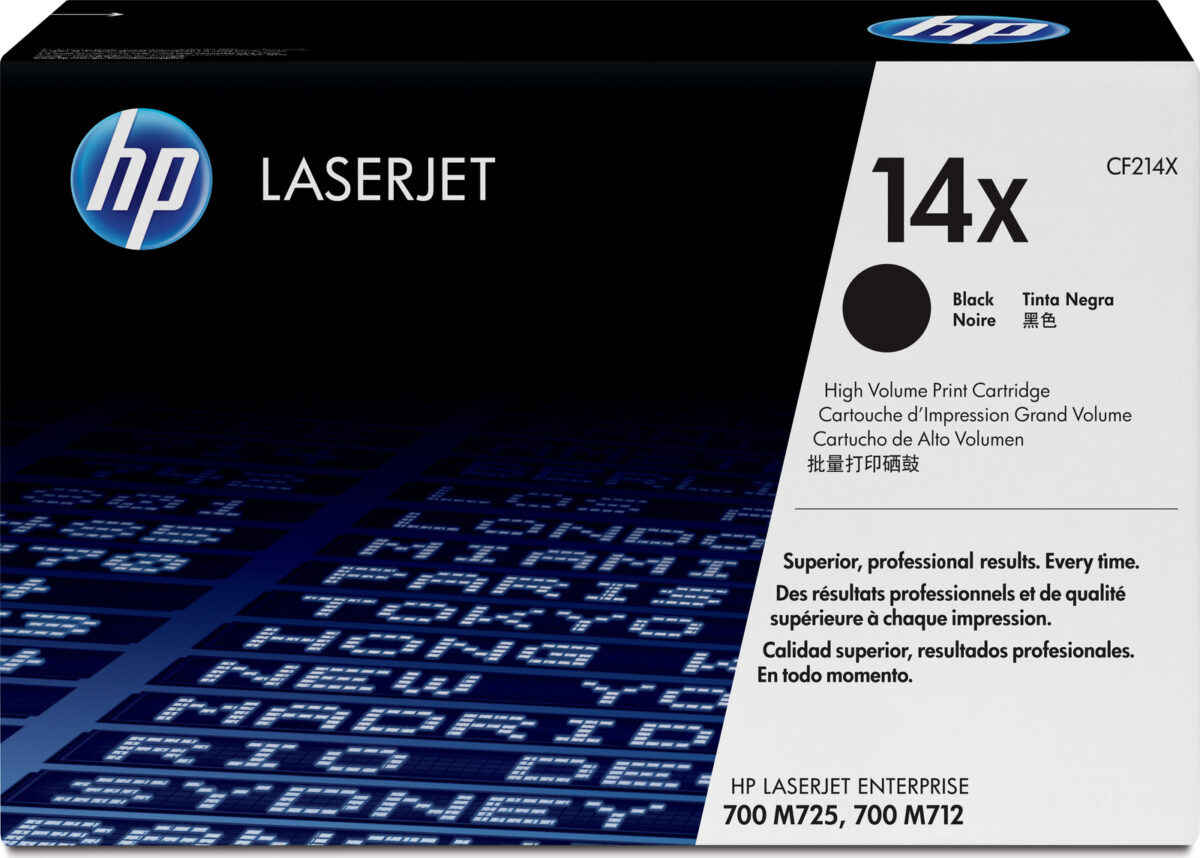 HP 14X Γνήσιο Toner Laser Εκτυπωτή Μαύρο High Yield 17500 Σελίδων (CF214X) - Image 1
