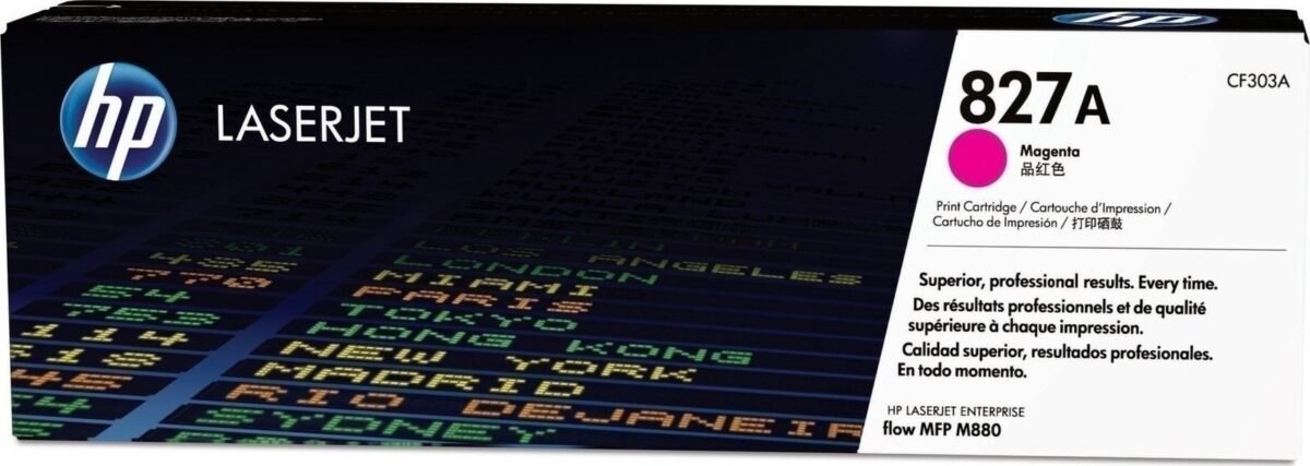 HP 827A Γνήσιο Toner Laser Εκτυπωτή Ματζέντα 32000 Σελίδων (CF303A) - Image 1