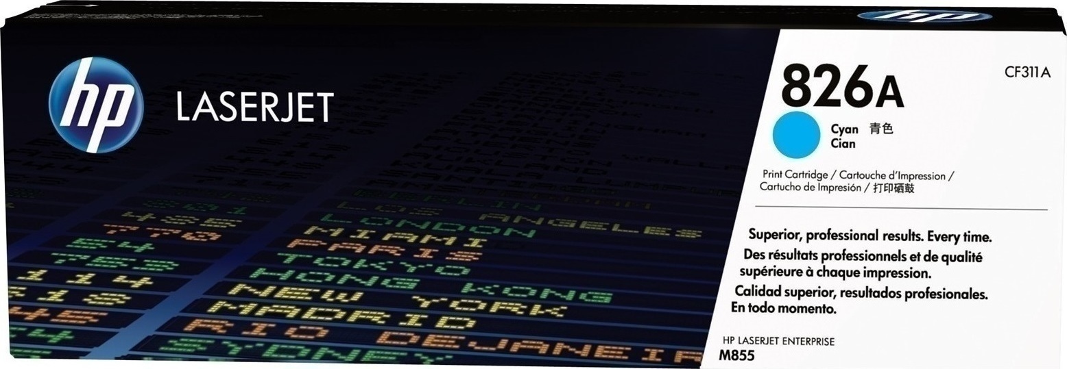 HP 826A Γνήσιο Toner Laser Εκτυπωτή Κυανό 31500 Σελίδων (CF311A)