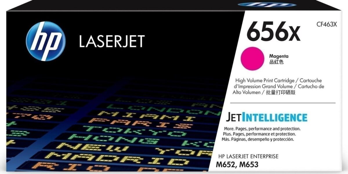 HP 656X Γνήσιο Toner Laser Εκτυπωτή Ματζέντα High Yield 22000 Σελίδων (CF463X) - Image 1