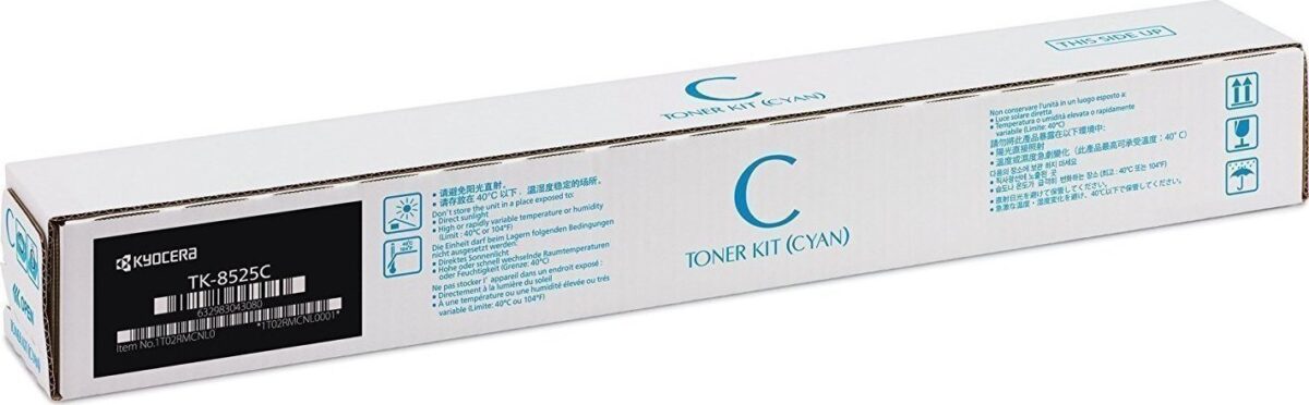 Kyocera TK-8525C Γνήσιο Toner Laser Εκτυπωτή Κυανό 20000 Σελίδων (1T02RMCNL0 1T02RMCNL1) - Image 3
