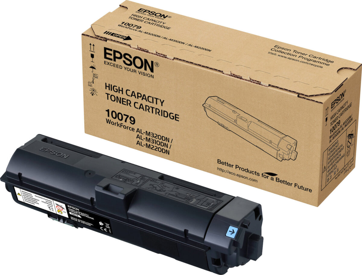 Epson C13S110080 Γνήσιο Toner Laser Εκτυπωτή Μαύρο 2700 Σελίδων - Image 1
