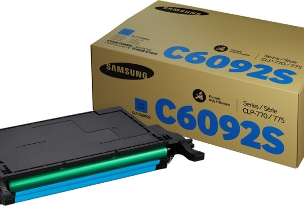 Samsung CLT-C6092S Γνήσιο Toner Laser Εκτυπωτή Κυανό 7000 Σελίδων (SU082A)