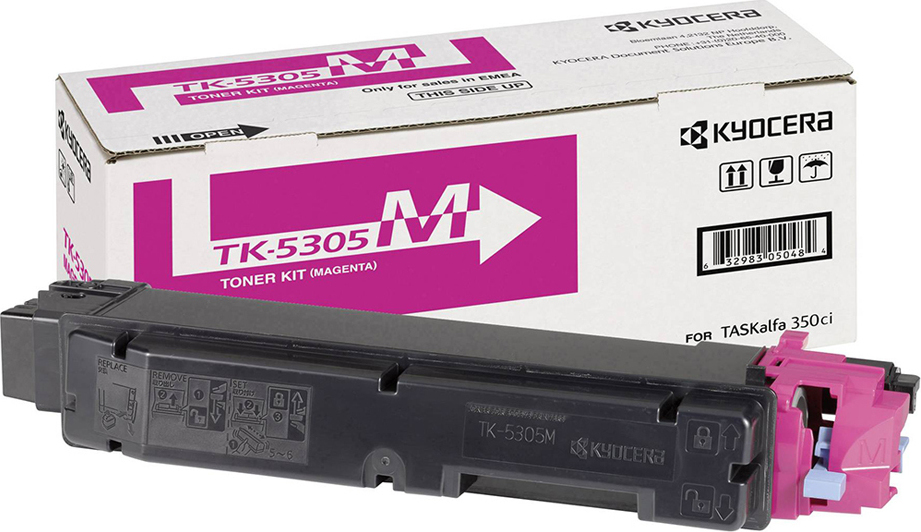 Kyocera TK-5305M Γνήσιο Toner Laser Εκτυπωτή Ματζέντα 6000 Σελίδων (1T02VMBNL0)