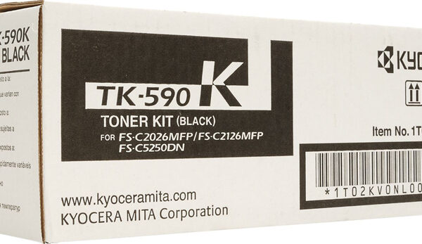 Kyocera TK-590K Γνήσιο Toner Laser Εκτυπωτή Μαύρο 7000 Σελίδων (1T02KV0NL0)