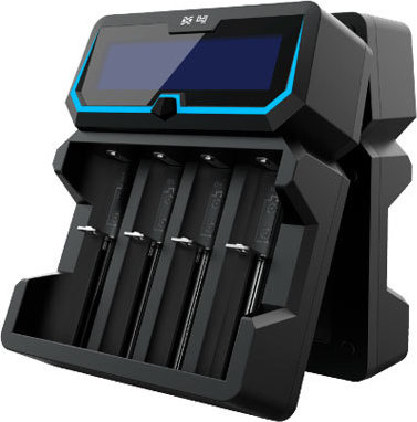 XTAR X4 Φορτιστής 4 Μπαταριών Li-ion Μεγέθους AA/AAA/18650/21700/16340