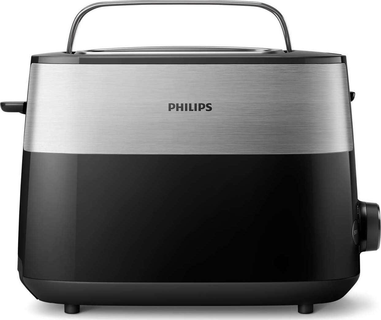 Philips Φρυγανιέρα 2 Θέσεων 830W Μαύρη
