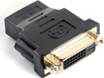 Lanberg HDMI male σε DVI-D female 1τμχ (AD-0014-BK)