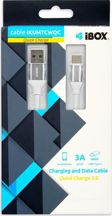 iBox IBOX USB 2.0 USB-C male - USB-A 1.5m (IKUMTCWQC)