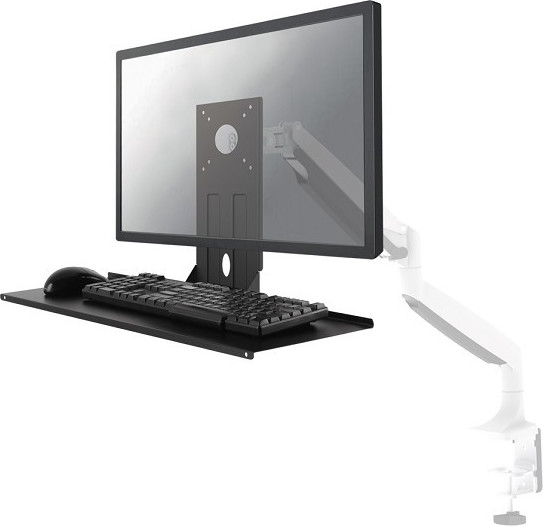 Newstar Βάση Γραφείου Περιφερειακών Λευκή (KEYB-V200BLACK)