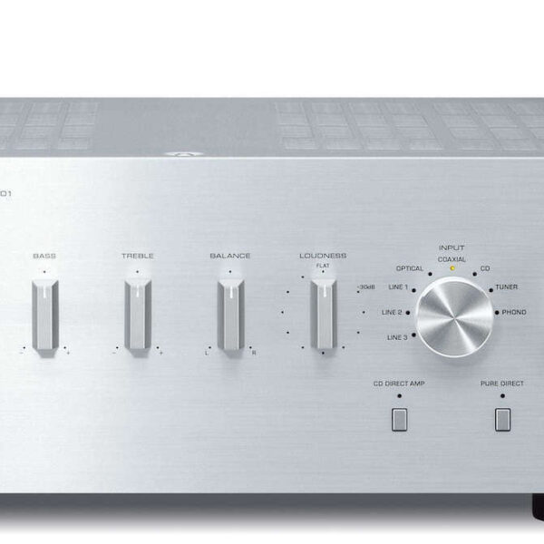 Yamaha A-S701 Ολοκληρωμένος Ενισχυτής Hi-Fi Stereo 160W/4Ω 100W/8Ω Ασημί