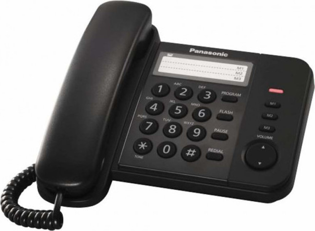 Panasonic KX-TS520EX1 Ενσύρματο Τηλέφωνο Γραφείου