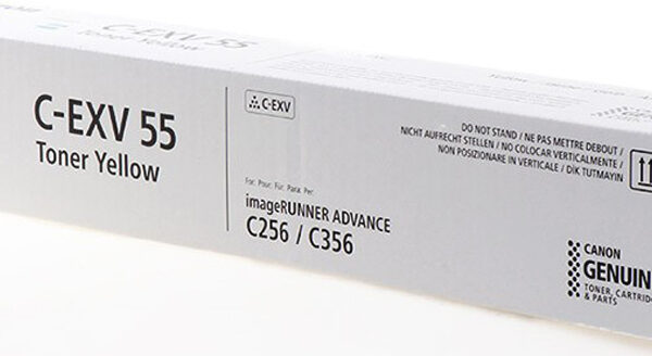 Canon C-EXV55 Γνήσιο Toner Laser Εκτυπωτή Κίτρινο 18000 Σελίδων (2185C002)