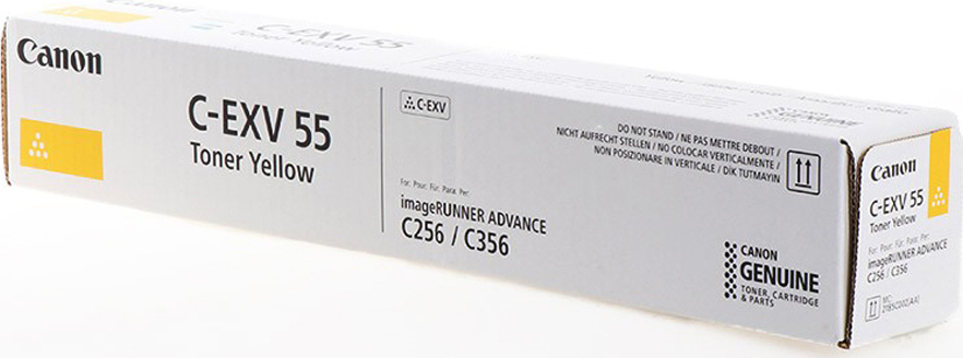 Canon C-EXV55 Γνήσιο Toner Laser Εκτυπωτή Κίτρινο 18000 Σελίδων (2185C002)
