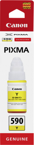 Canon GI-590 Γνήσιο Μελάνι Εκτυπωτή InkJet Κίτρινο (1606C001)
