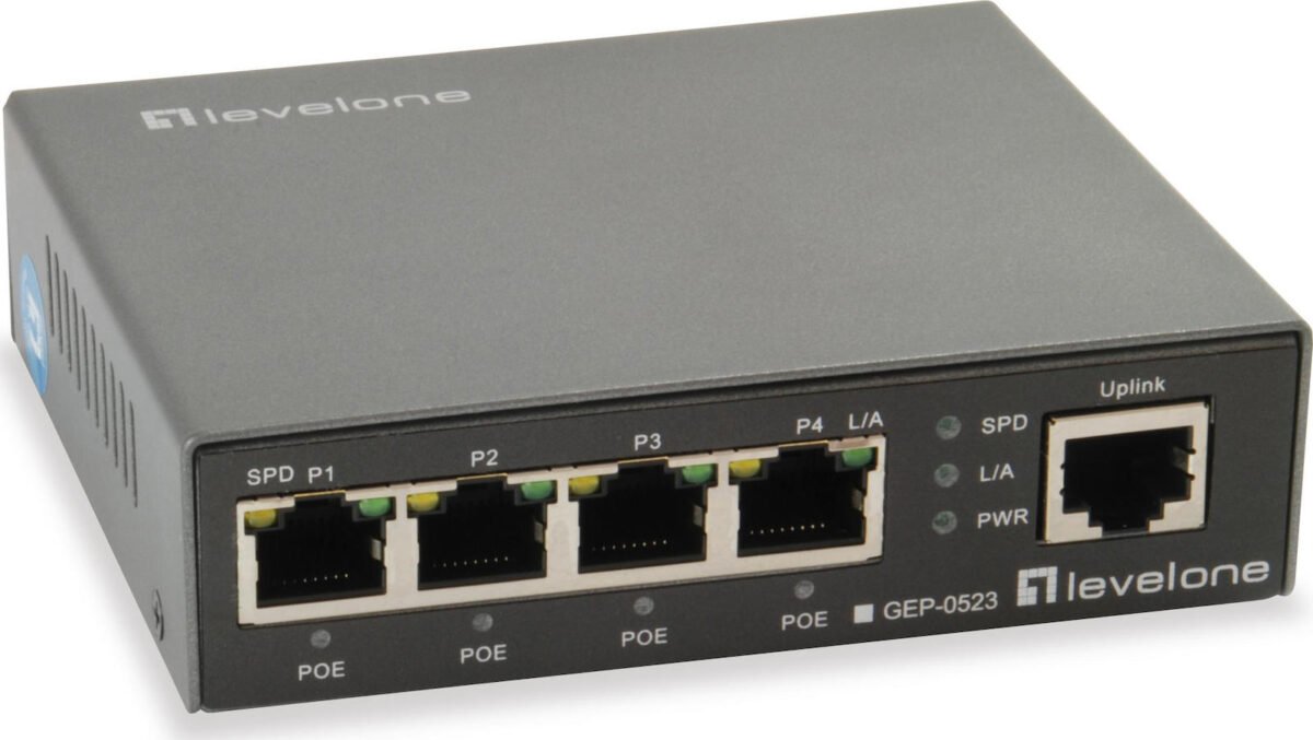 Level One GEP-0523 v1 Unmanaged L2 PoE+ - Image 1