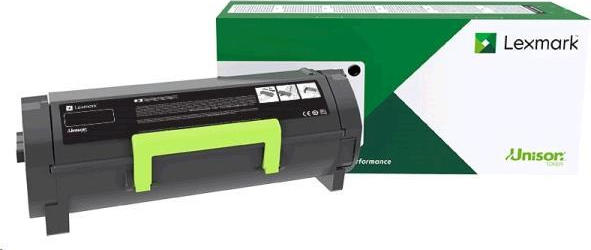 Lexmark 58D2X0E Γνήσιο Toner Laser Εκτυπωτή Μαύρο High Yield 35000 Σελίδων