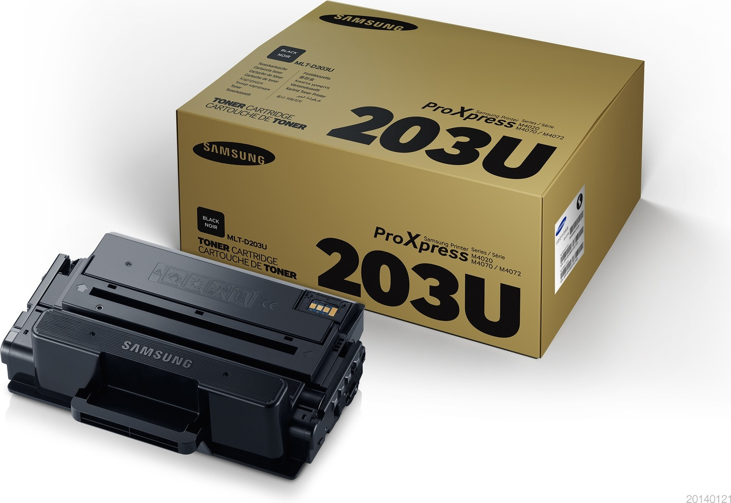 Samsung MLT-D203U Γνήσιο Toner Laser Εκτυπωτή Μαύρο Extra High Yield 15000 Σελίδων (SU916A)