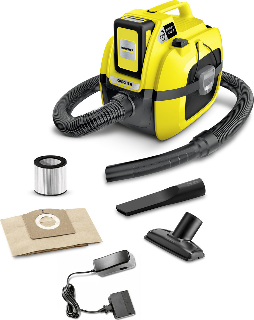 Karcher WD 1 Compact Battery Set Επαναφορτιζόμενη 7lt