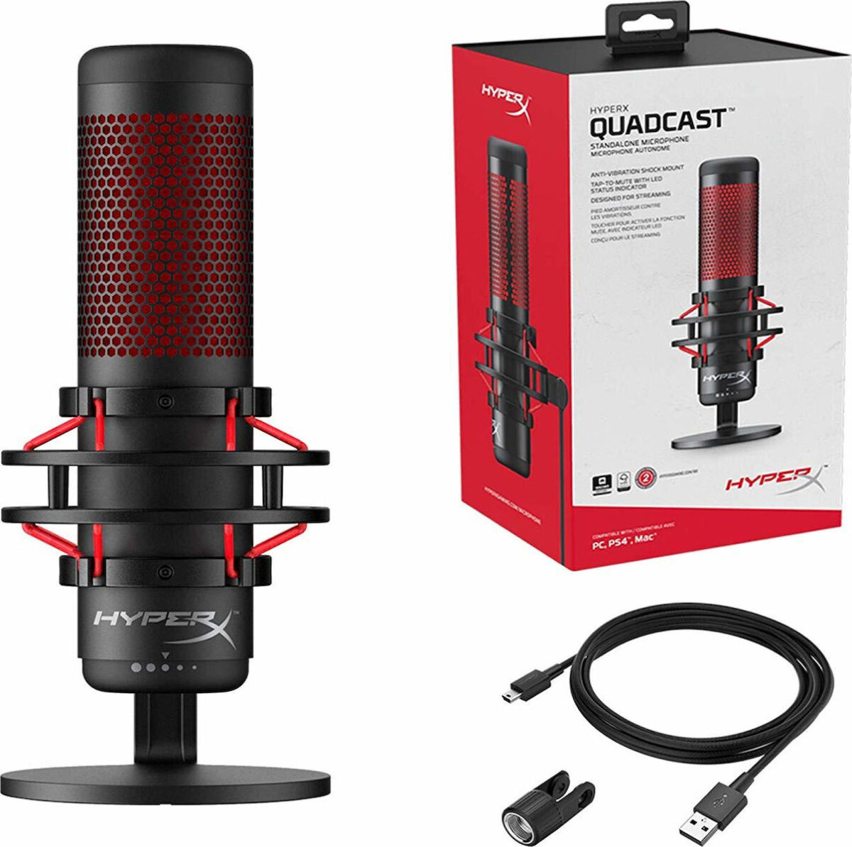 HyperX HyperX QuadCast Ενσύρματο - Image 6