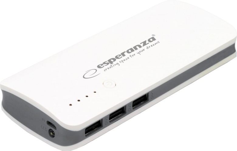 Esperanza EMP106 8000mAh Λευκό