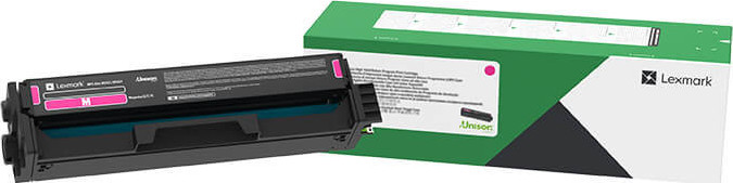 Lexmark C3220M0 Γνήσιο Toner Laser Εκτυπωτή Ματζέντα Return Program 1500 Σελίδων