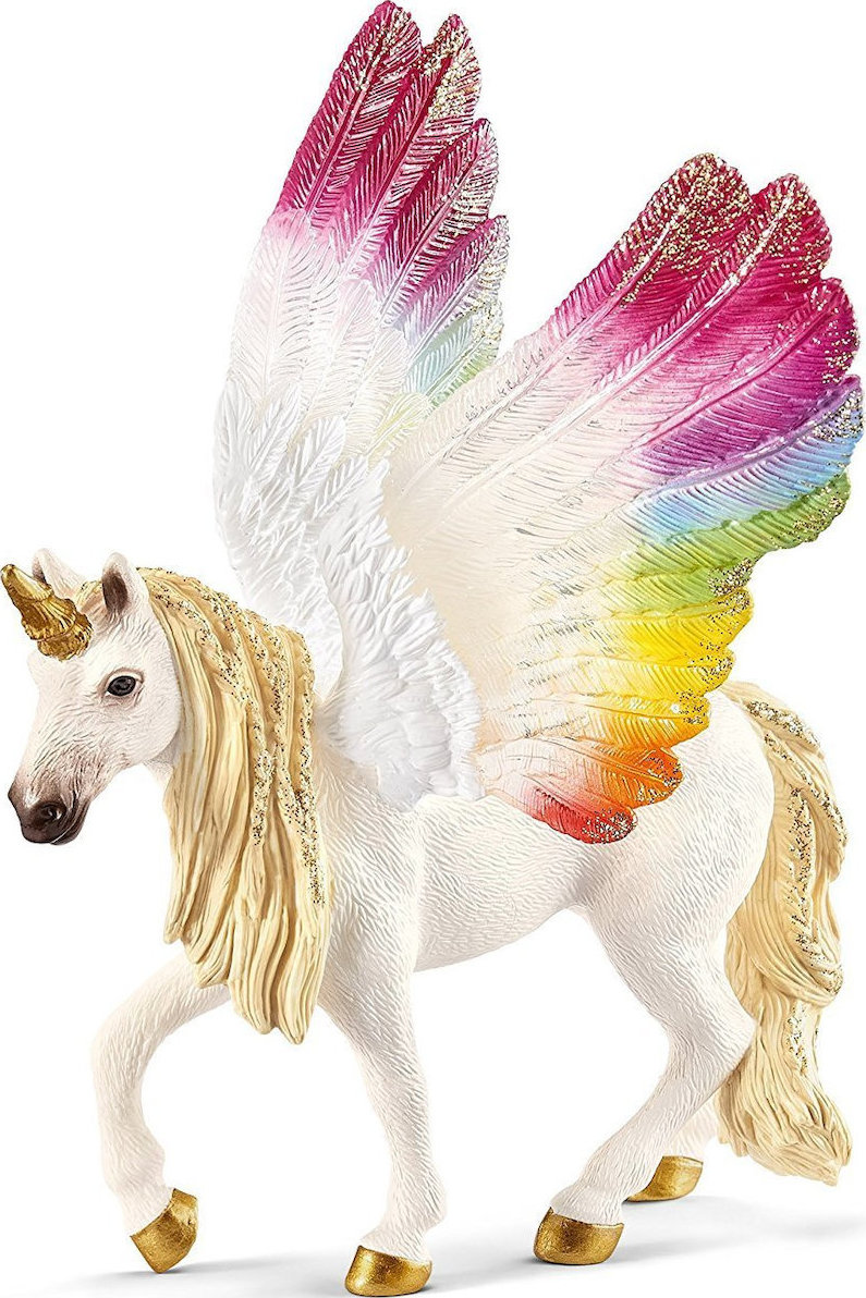 Schleich-S Παιχνίδι Μινιατούρα Winged Rainbow Unicorn Bayala για 5-12 Ετών 18εκ.