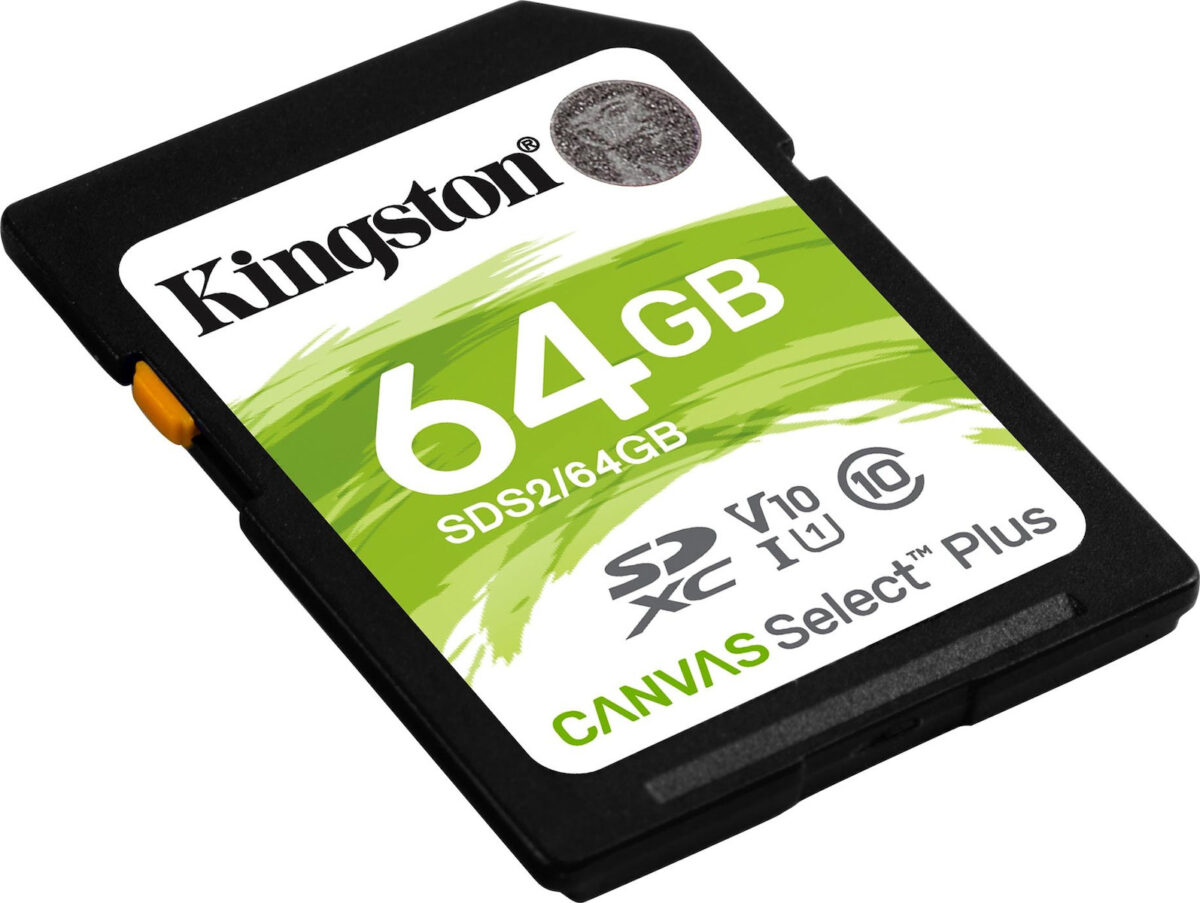 Kingston Canvas Select Plus SDXC 64GB Class 10 U1 V10 UHS-I - Image 2