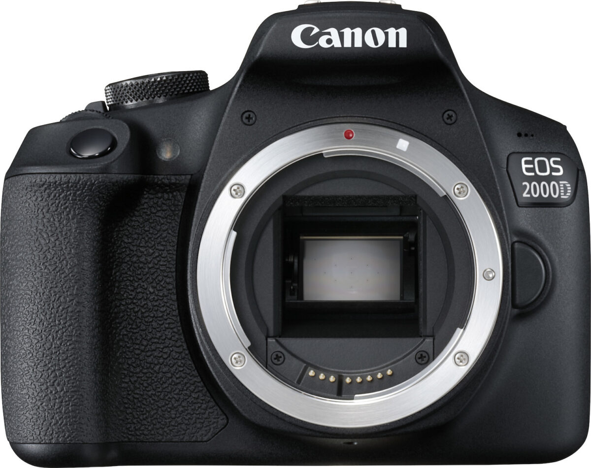Canon DSLR Φωτογραφική Μηχανή EOS 2000D Crop Frame Kit (EF-S 18-55mm F3.5-5.6 DC III) Black - Image 3