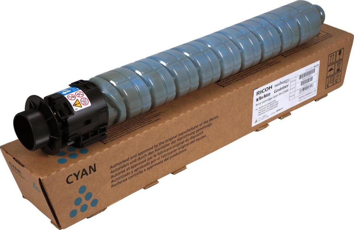 Ricoh C3500 Γνήσιο Toner Laser Εκτυπωτή Κυανό 19000 Σελίδων (842258) - Image 1