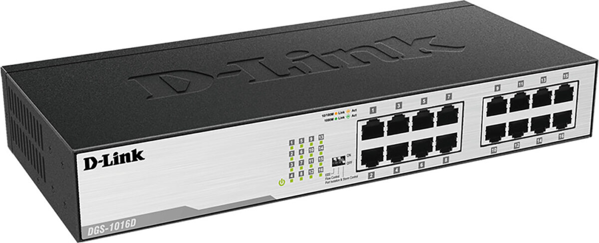 D-Link DES-1016D Unmanaged L2 - Image 1