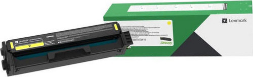 Lexmark C332HY0 Γνήσιο Toner Laser Εκτυπωτή Κίτρινο High Yield Return Program 2500 Σελίδων